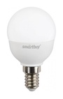 Лампа светодиодная LED-ШАР 5Вт 160-260В Е14 400Лм